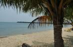 Praia de Placencia, no litoral sul de Belize